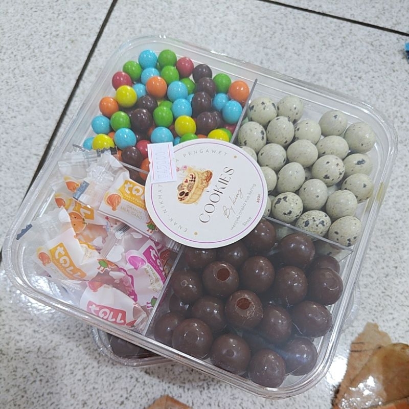 

lagie sekat permen isi 4sekat