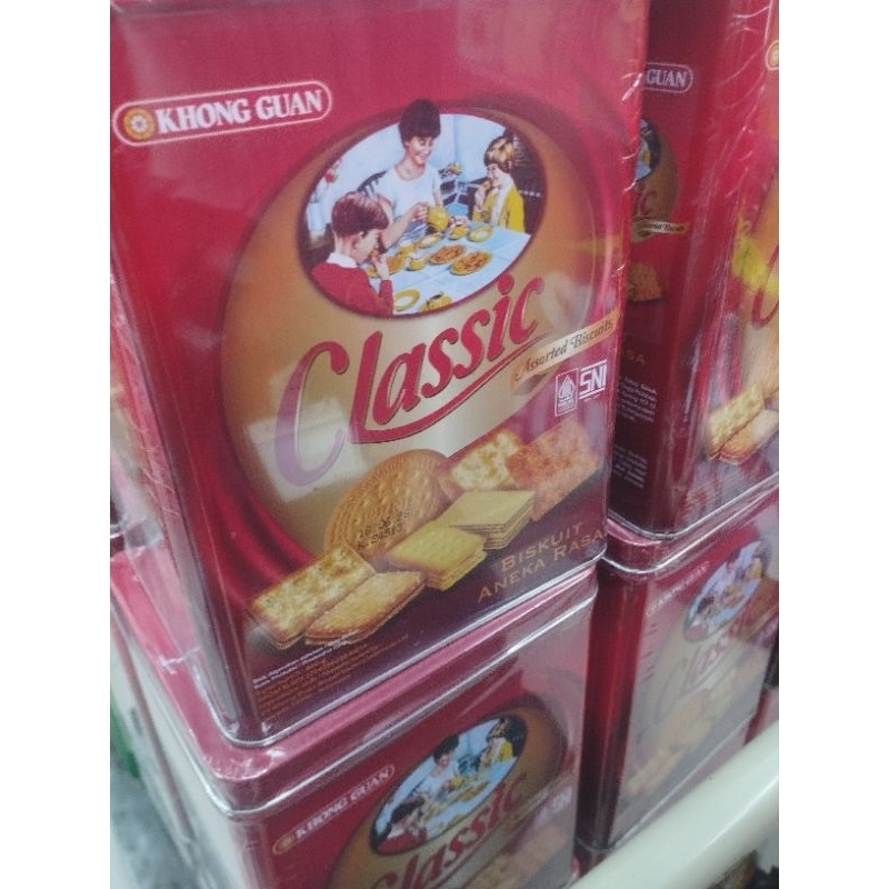 

biscuit Khongguan clasic toples segiempat kotak