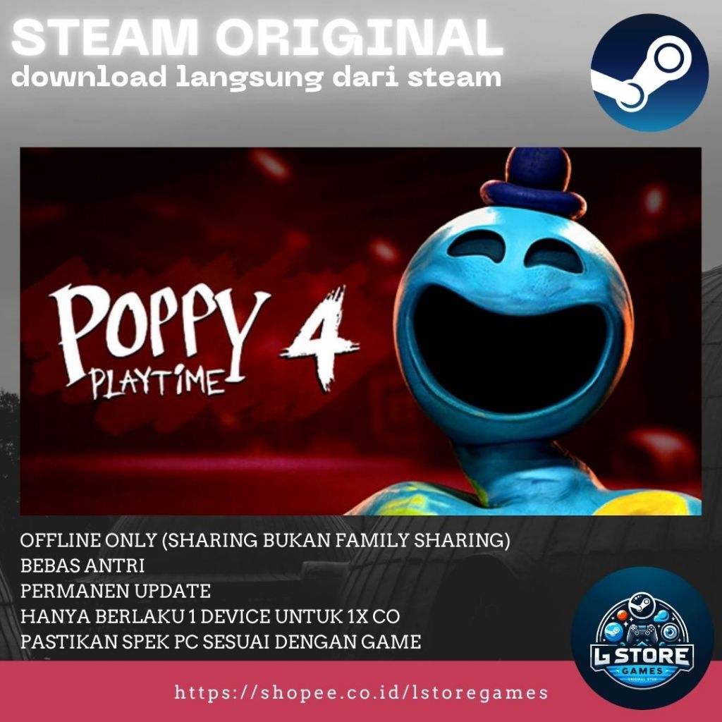 Poppy Playtime - Chapter 4 PC Sharing Original Offline