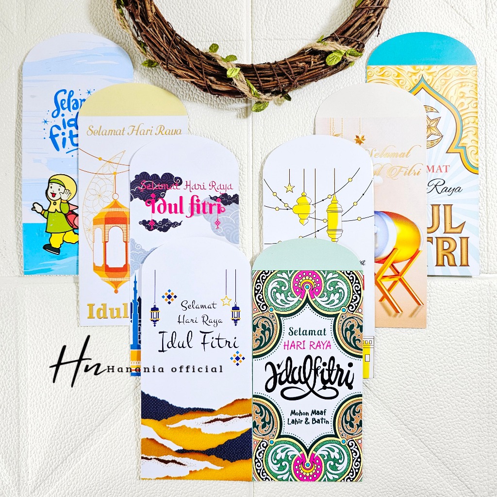 

10PCS AMPLOP/ANGPAU LEBARAN IDUL FITRI MOTIF MASJID KARAKTER LUCU UKURAN BESAR / AMPLOP MURAH