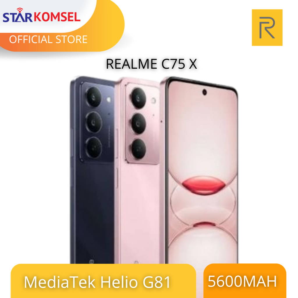 HP REALME C75X 8/128 GARANSI RESMI REALME INDONESIA