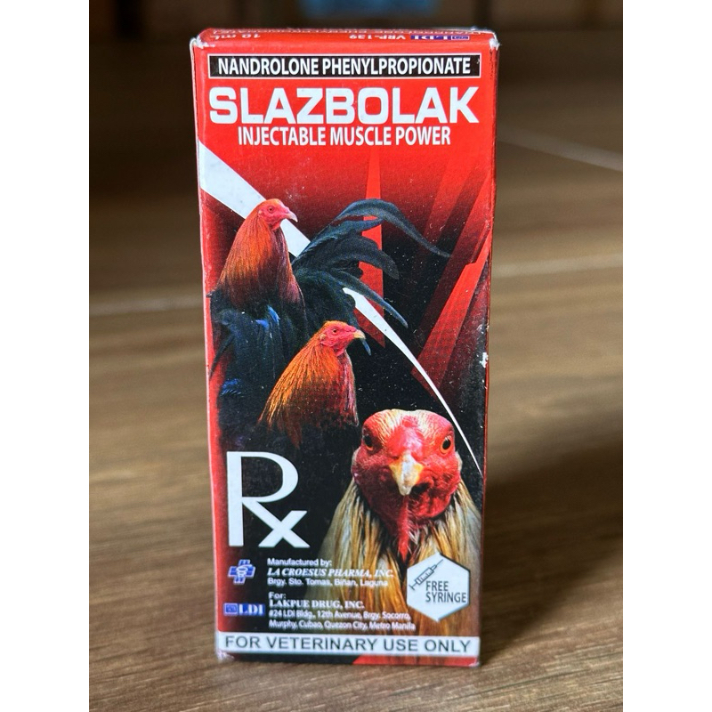 Slazbolak 10 ml vitamin otot ayam