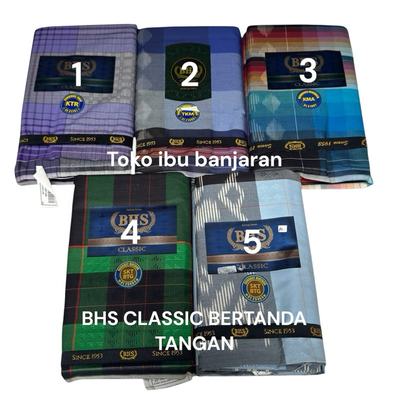 Sarung BHS Bertanda tangan Original 100%