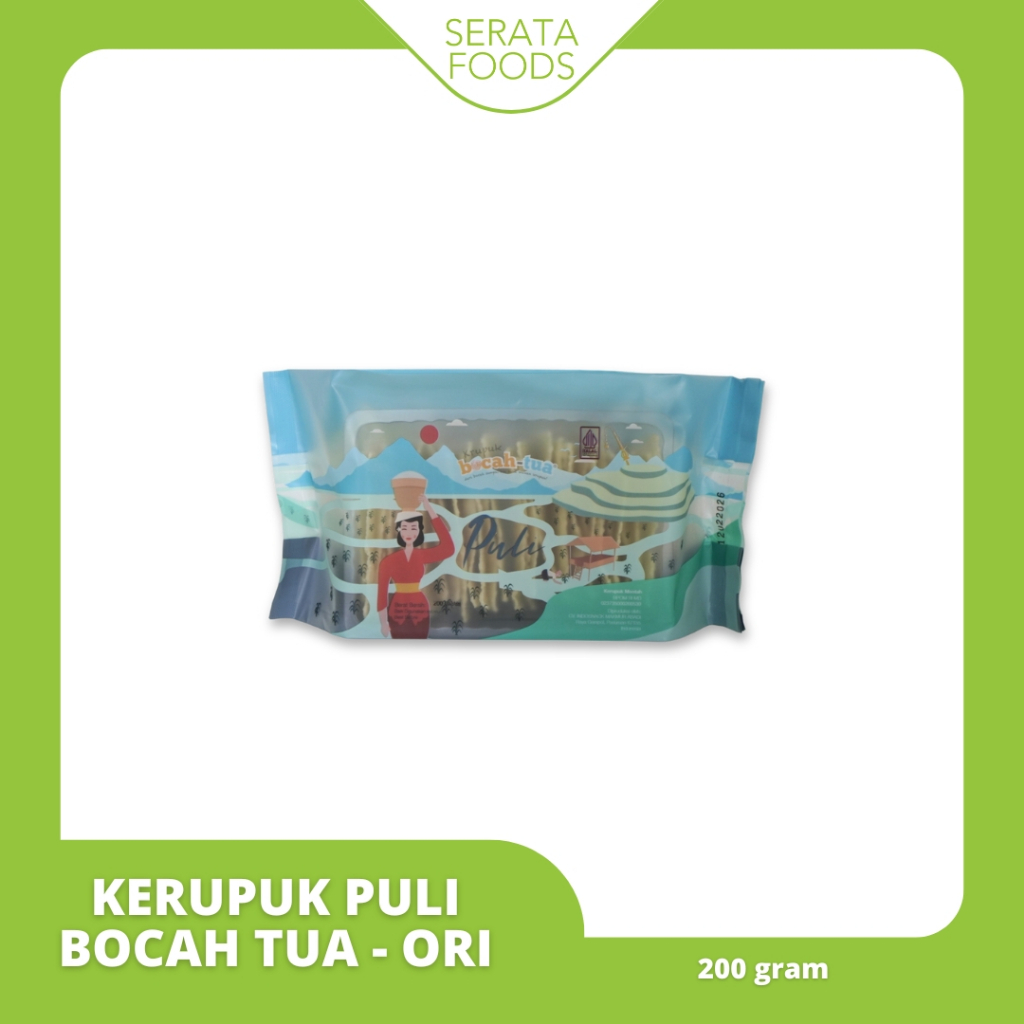 

Kerupuk Bocah Tua Kerupuk Puli Original 200gr