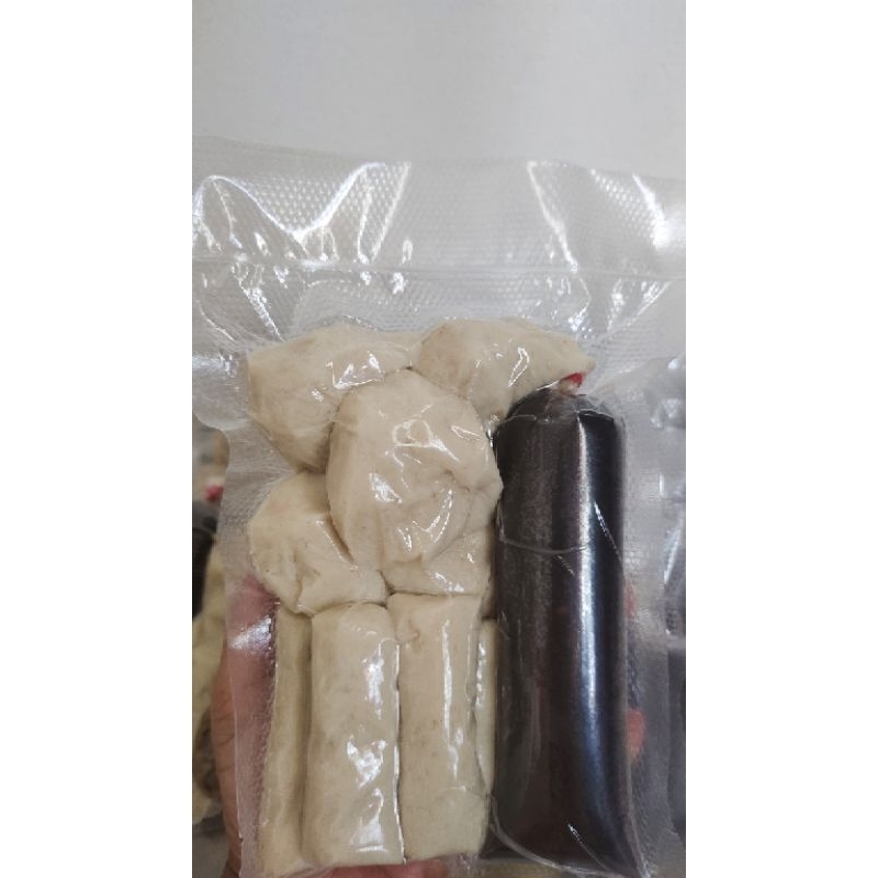 

Pempek telur & lenjer kecil
