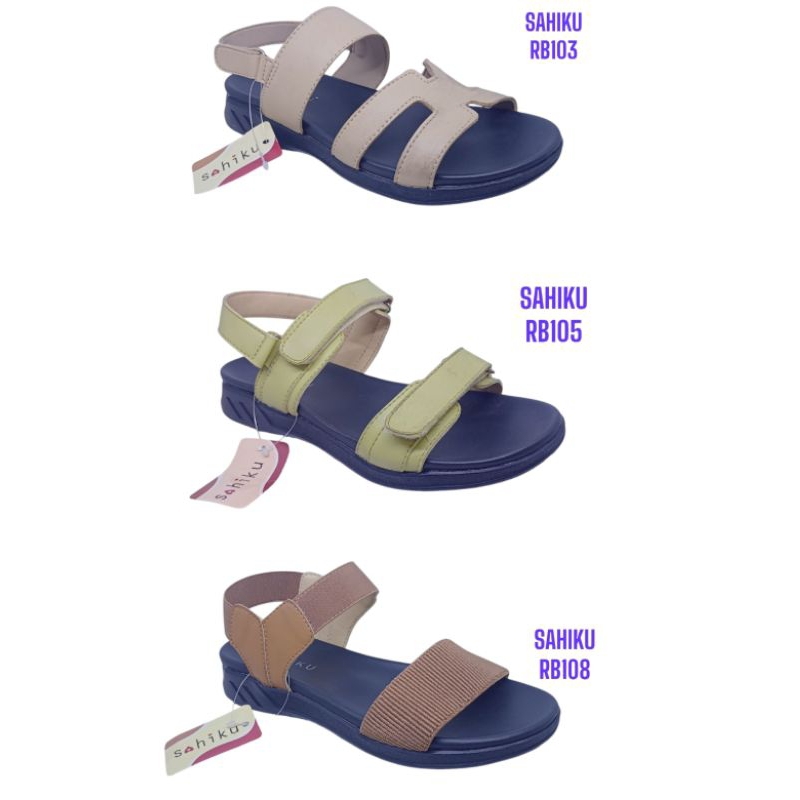 SANDAL WANITA SAHIKU MODEL TERBARU ORIGINAL BRAND SAHIKU