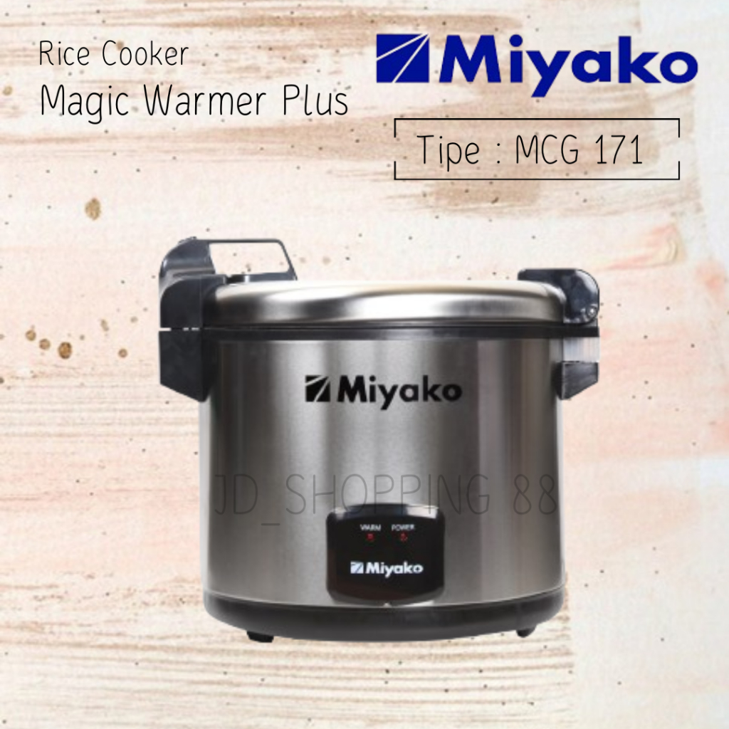 Miyako Rice Cooker 1.8Liter / Magic Com MCG 171 / MCG-171 / MCG- 171