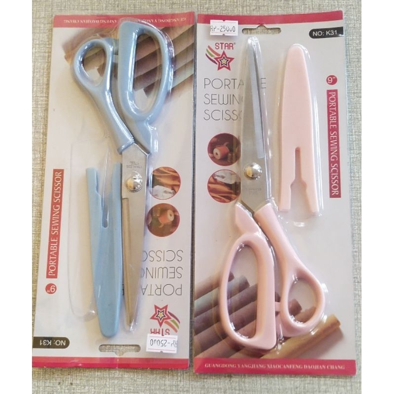 

Gunting kain 9 & 8 inc/22.5 cm