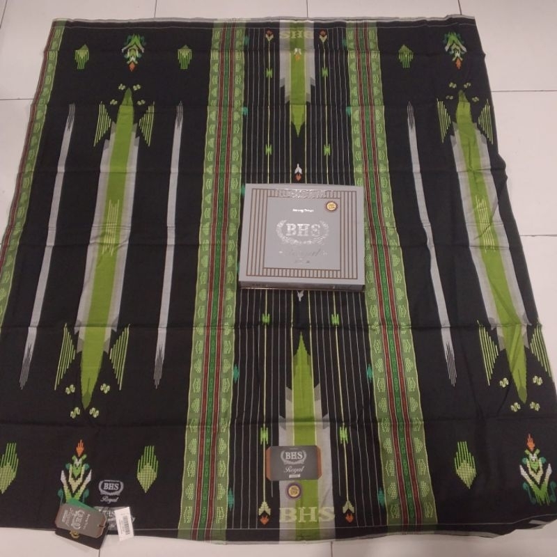 Sarung BHS Royal Mercerized Motif STB STA Silver