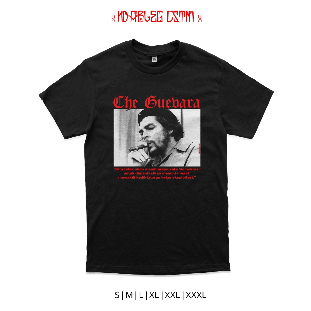 Kaos tokoh che guevara tshirt che guevara combed 24s