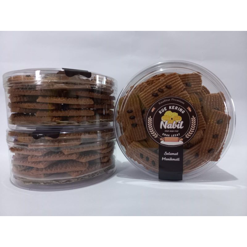 

KUE KERING SERET COKLAT