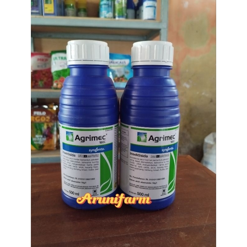 Agrimec 18 EC insektisida syngenta 500 ml