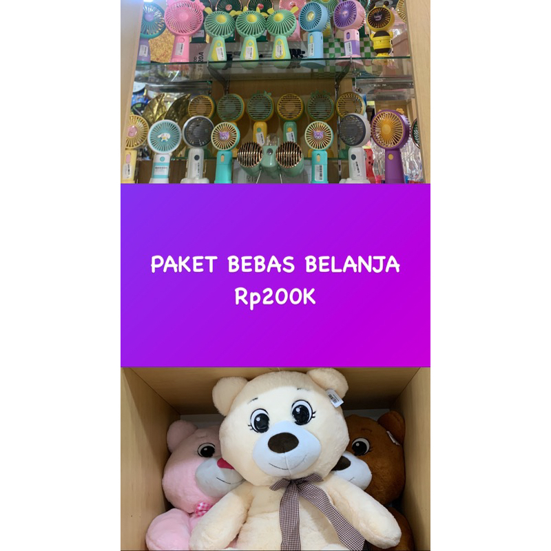 

PAKET BEBAS BELANJA 200k