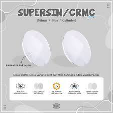 LENSA CRMC MINUS -3,25 SAMPAI -6,00 | KACAMATA BACA | MINUS | PLUS | CYLINDER