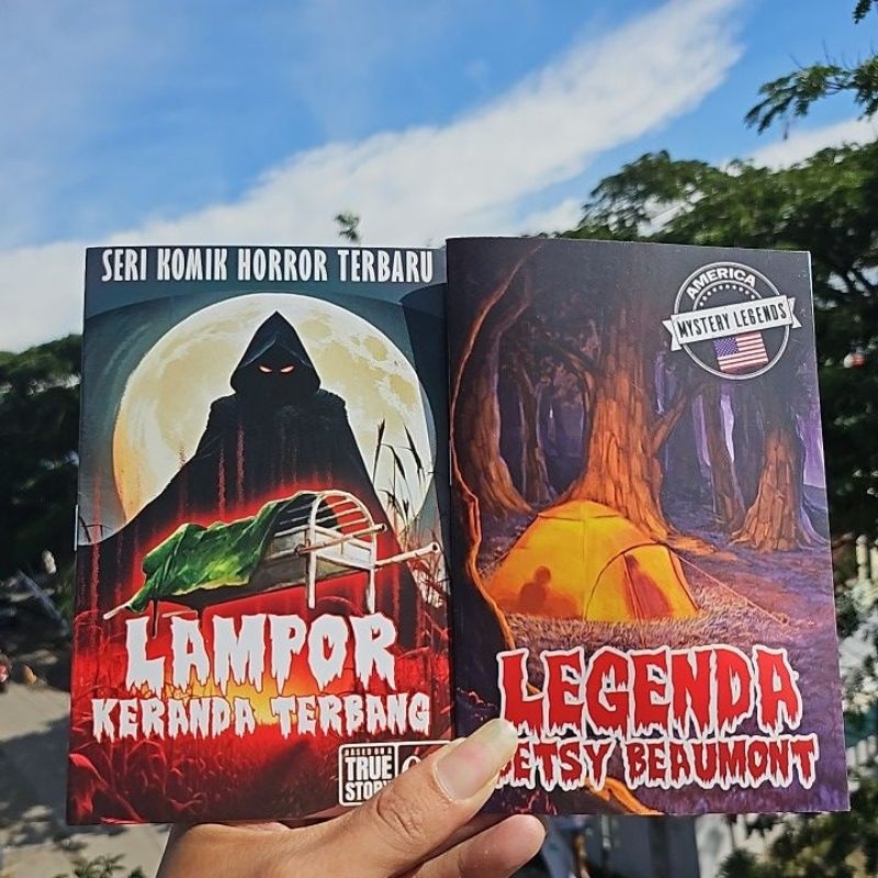 buku cerita komik seram / buku komik horror / cerita horror / komik anak murah /
