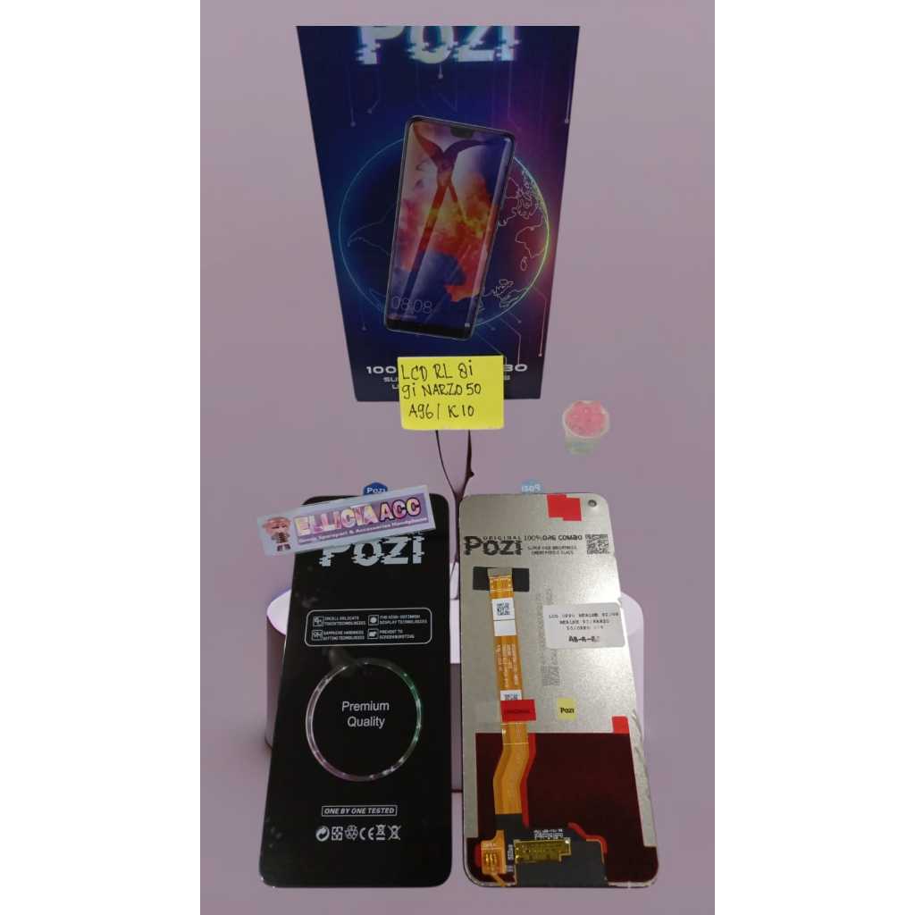 LCD+TOUCHSREEN POZI  OPPO REALME 8I/REALME 9I/OPPO NARZO 50/OPPO A96/K10