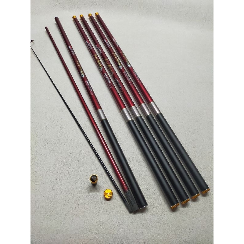 TEGEK SUPER KAKU RILISAN LELE RED ALBINO 200CM & 250cm 25KG