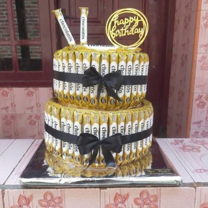 

Kue Snack cocolatos 2 tingkat