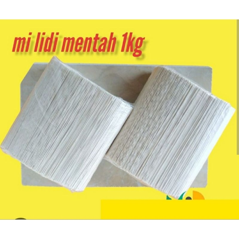 

Mi lidi mentah 500gr/1000gr