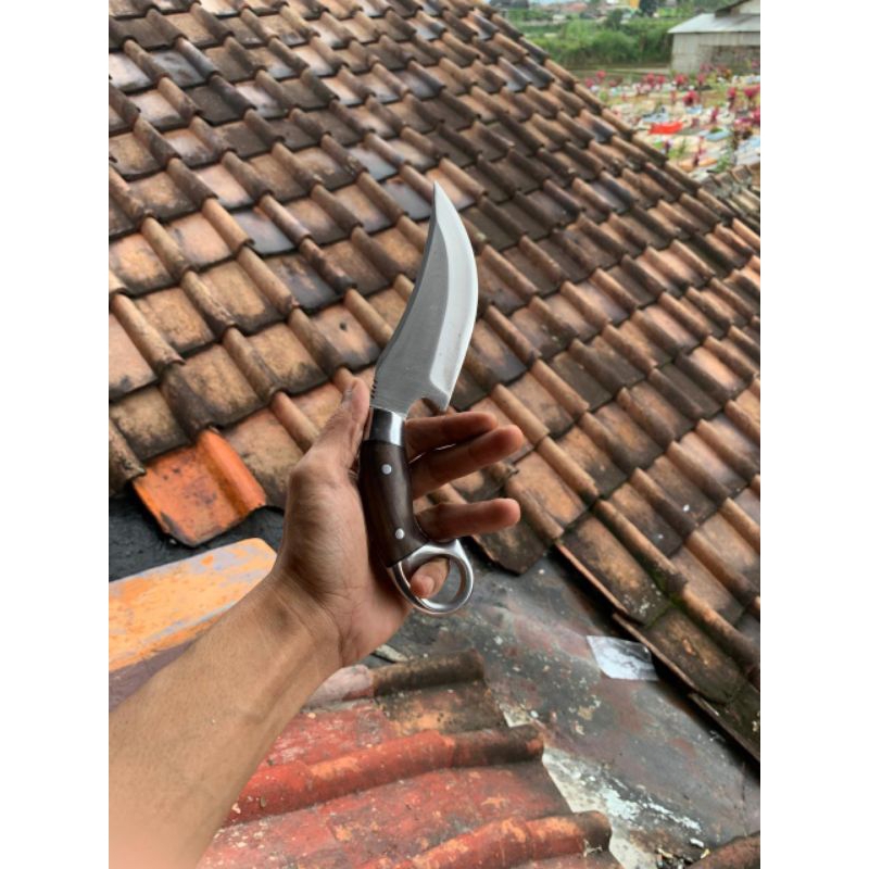 pisau seset kulit hewan, pisau potong daging