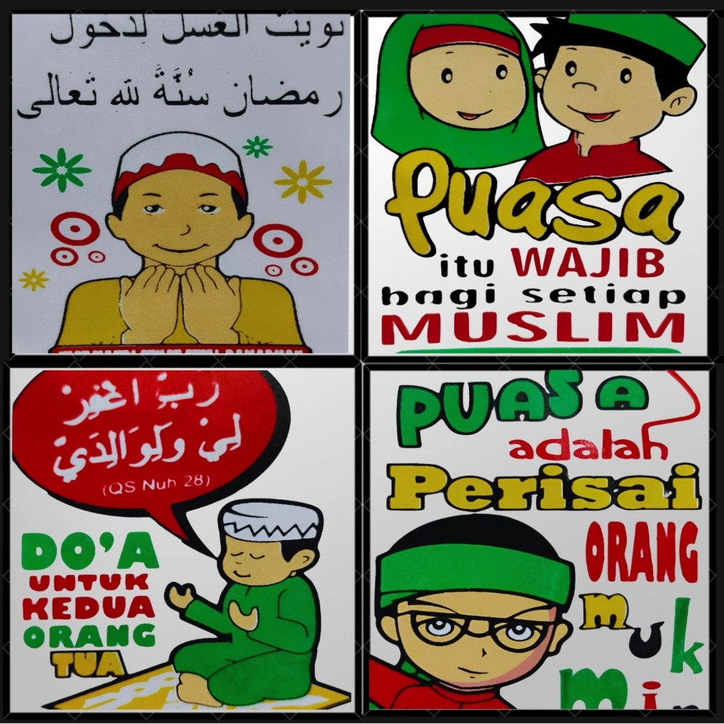 

Sticker Doa Sehari Hari 1 pcs - Stiker - Stiker Doa Anak Muslim Termurah