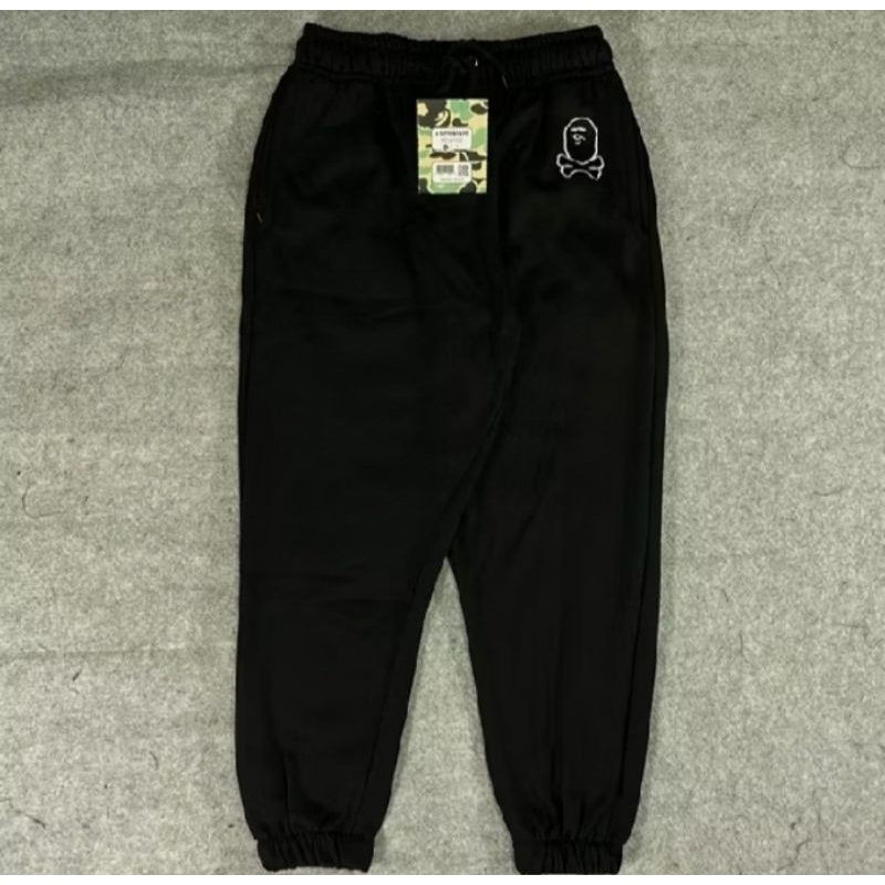 Celana Panjang Jogger Bathing Ape Bordir Logo