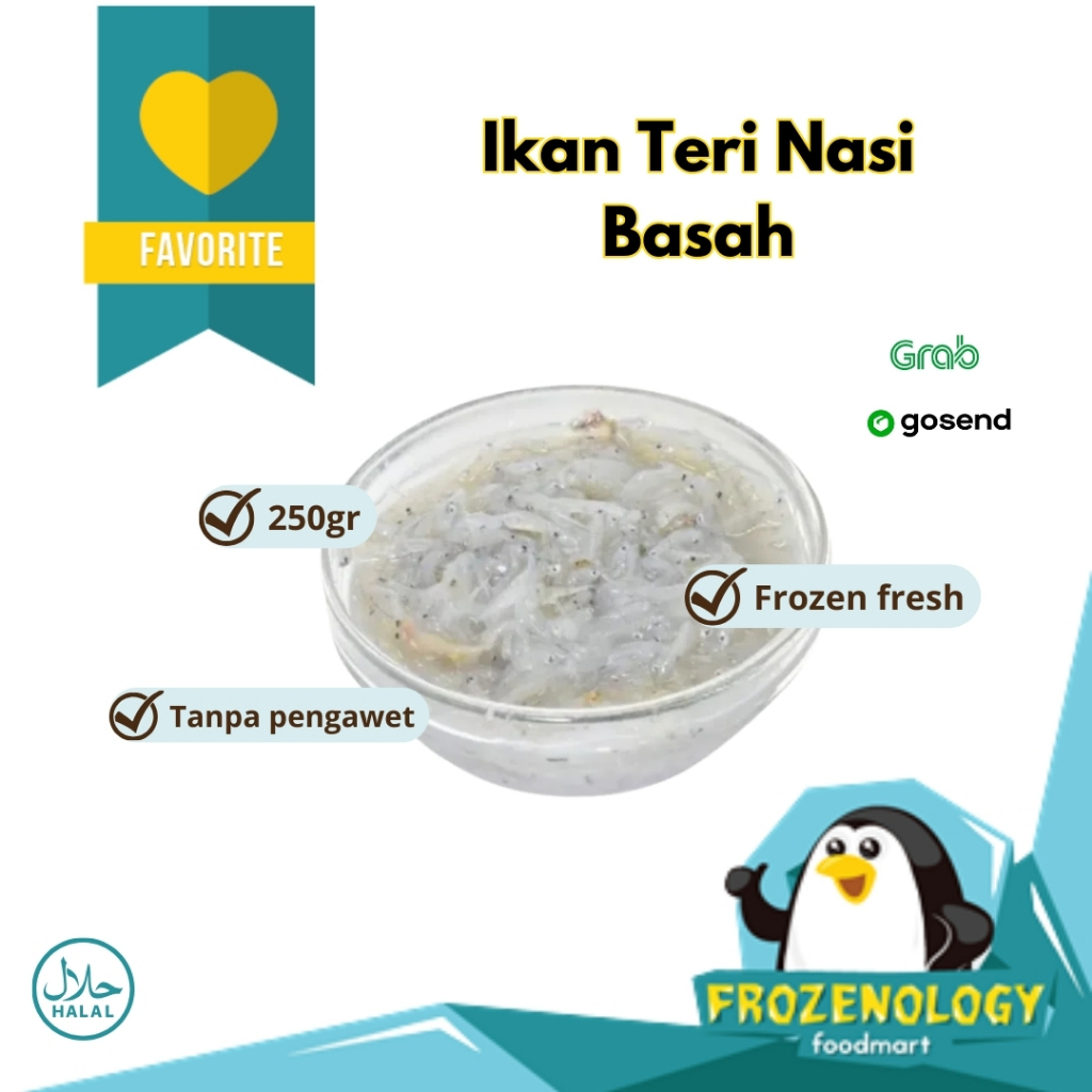 

Ikan Teri Nasi Basah Segar Seafood