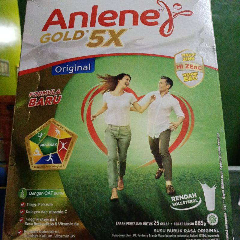 

Anlene Gold Original 885gr EXP MEI 2025