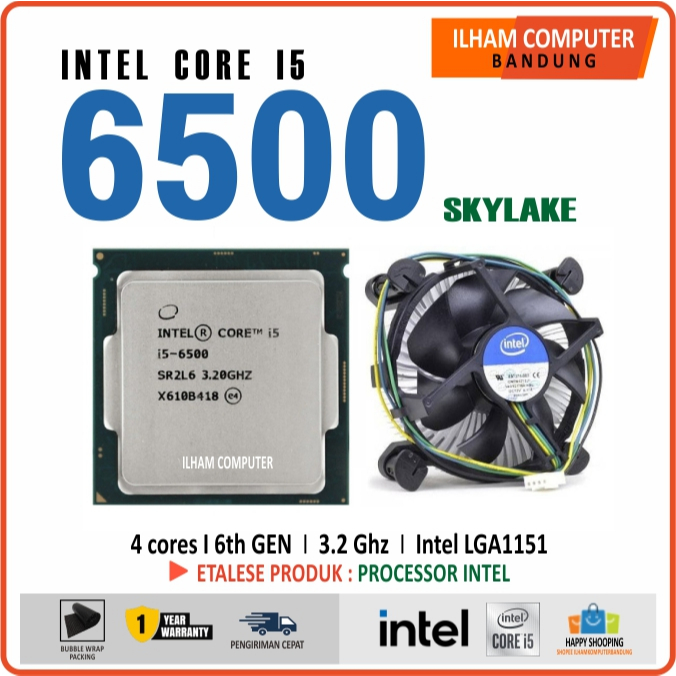 Processor Intel Core i5 6500 + Fan