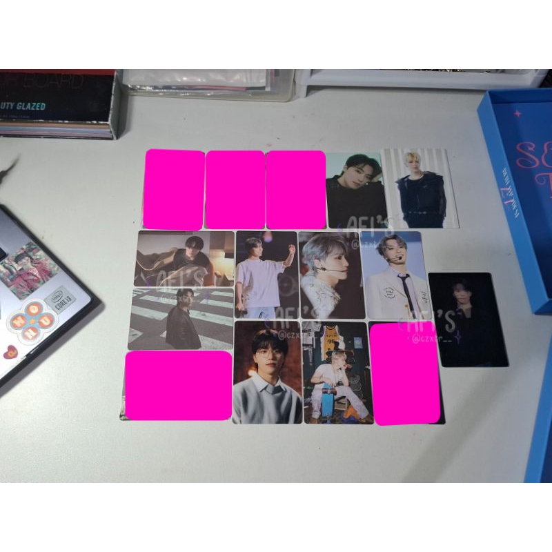 [READY] PC Photocard Dino Lee Chan Seventeen SVT Trading Card TC Lenticular Follow Tour Again Follow