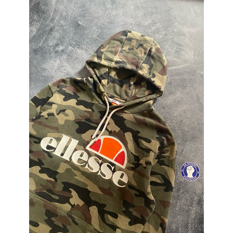 Ready stok Hoodie Ellesse Camo Original