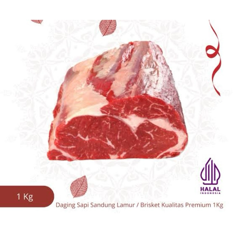 

Daging sandung lamur premium 1 KG