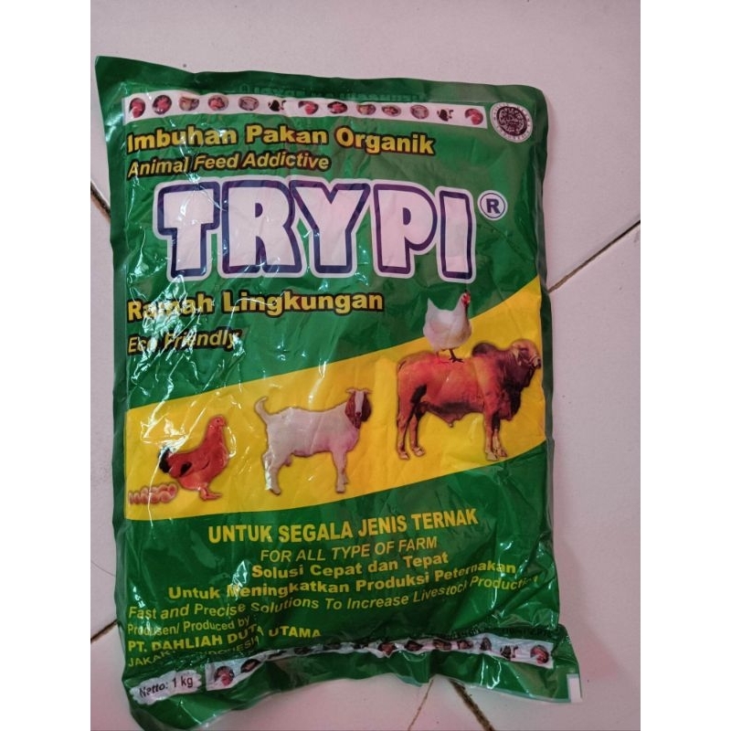 TRYPI suplemen ternak berkwalitas kemasan 1kg 100% original