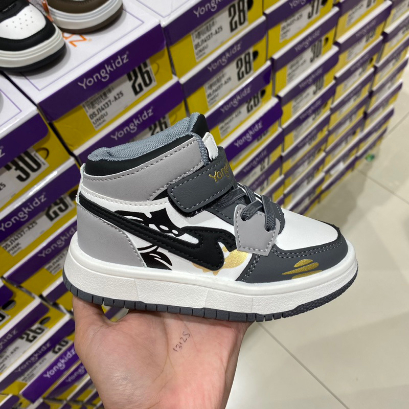 Yongkidz Jefry Sneaker Anak Unisec Velcro (26-30)