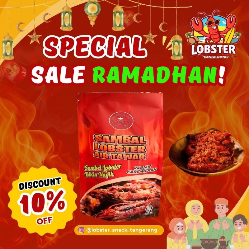 

Sambal Lobster Air Tawar 200 Gram