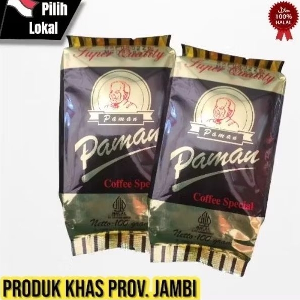 

Kopi Paman Super Quality Khas Jambi 250grm