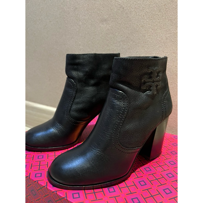 Tory Burch Black Ankle Boots - Preloved