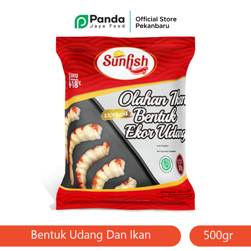 

Sunfish Olahan Ikan Bentuk Udang Dan Ikan 500 Gram