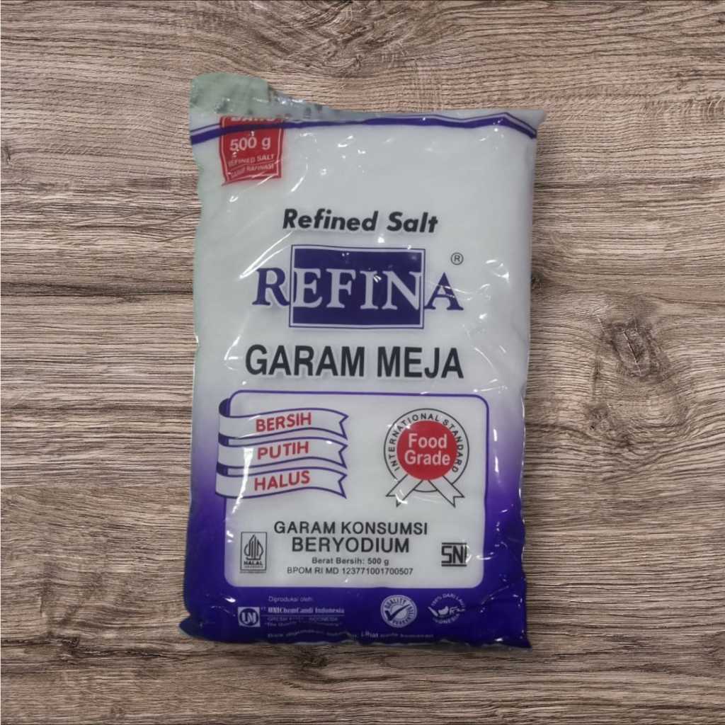 

GARAM REFINA 500 GR BERYODIUM / SALT / GARAM MEJA MURNI