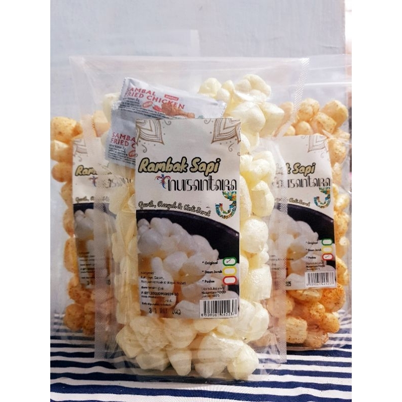 

Rambak sapi super 80g original & pedas