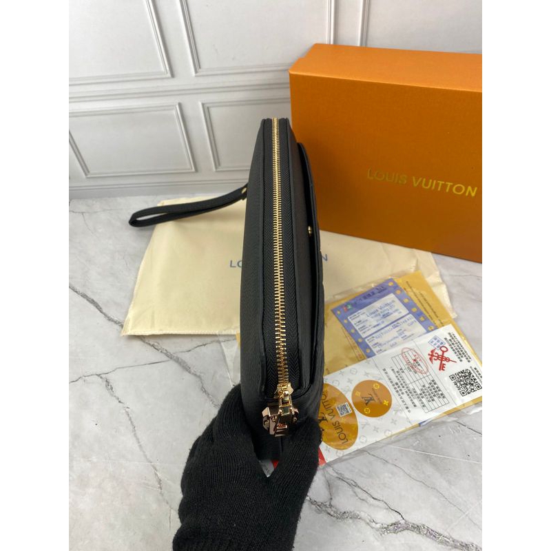 TAS CLUTCH HANDBAG PRIA LV6554 MIRROR BRANDED IMPORT