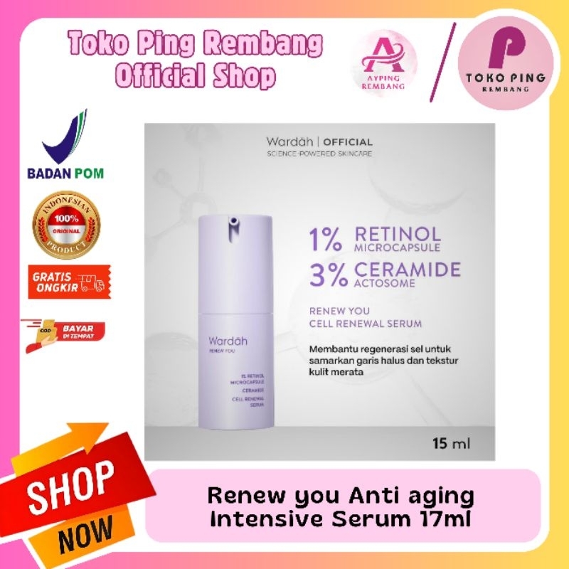 Wardah Renew You Anti Aging Intensive Serum 17 ml