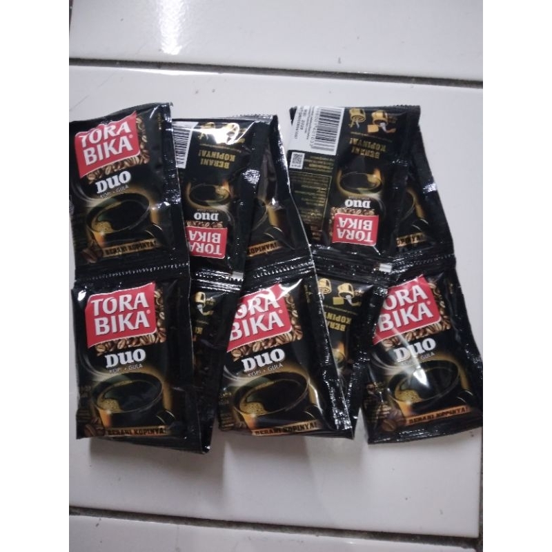 

Kopi Torabika Duo Kemasan 1 Renceng isi 10 Sachet