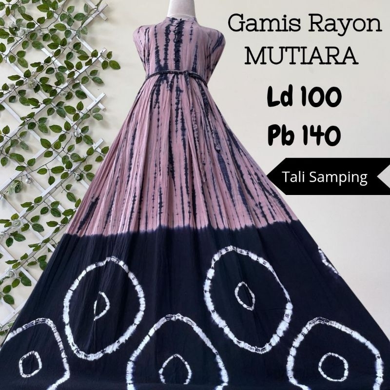 TEMUKAN GAMIS RAYON MUTIARA ORIGINAL PEKALONGAN // GAMIS RAYON ORI 100% // GAMIS POLOS DEWASA WANITA