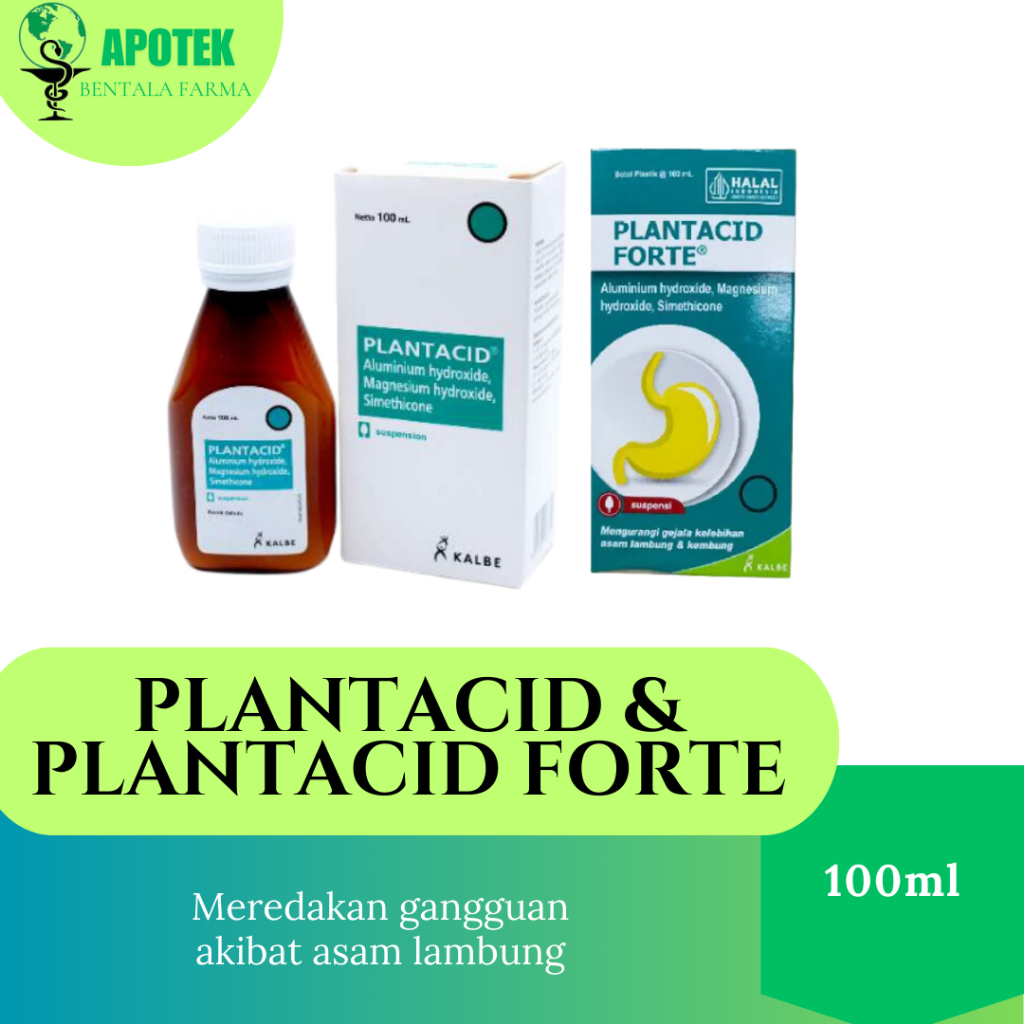 Plantacid | Plantacid Forte Suspensi 100ml