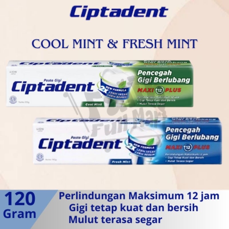 Ciptadent pasta gigi 120gr/pembersih gigi/pasta gigi ciptadent