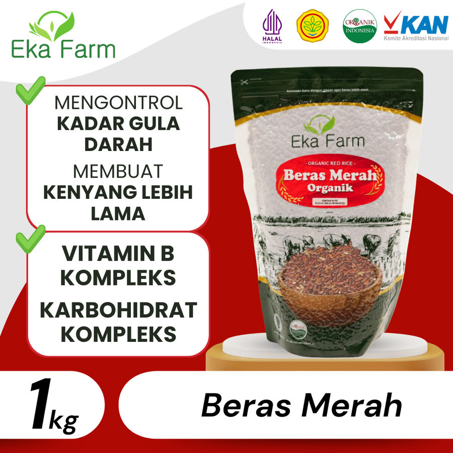 

Beras Merah Organik Eka farm