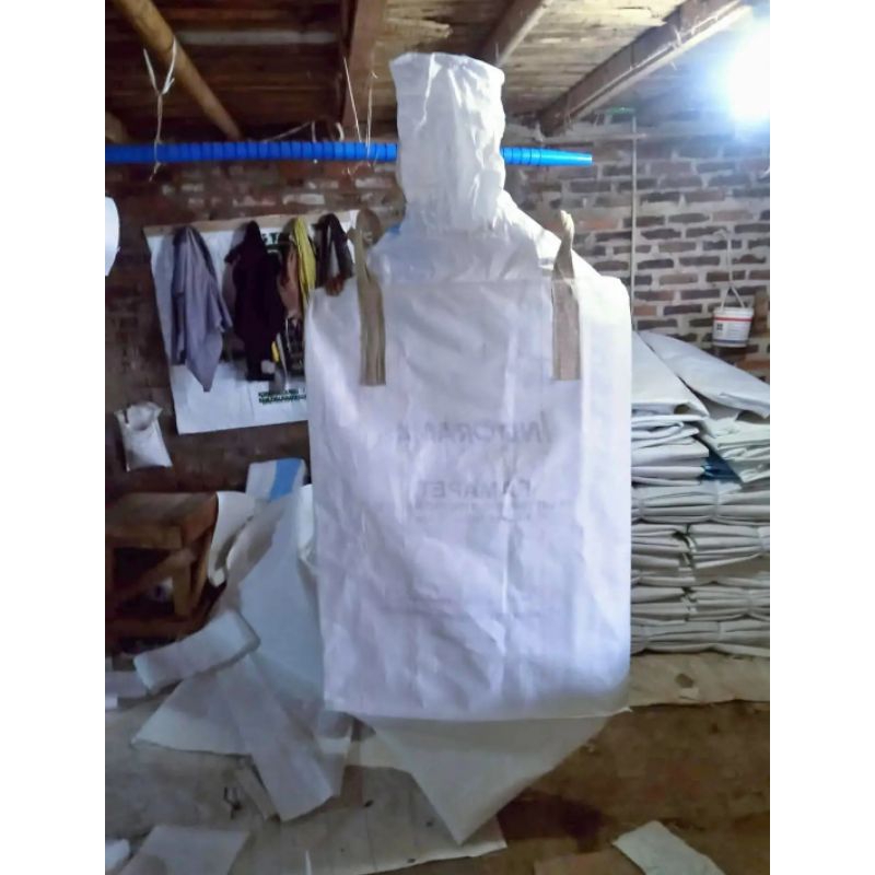 Kantong Silase/Presentase Jumbo Bag Kapasitas 500Kg Tutup atas
