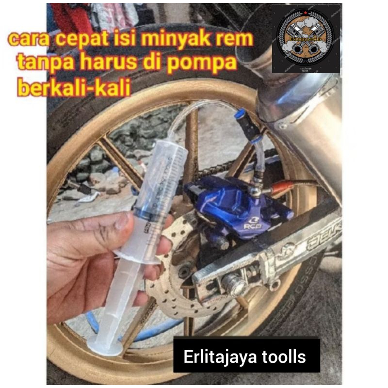 Alat Kuras Minyak Rem cakram Suntikan Minyak rem Buang Angin Rem cakram motor mobil
