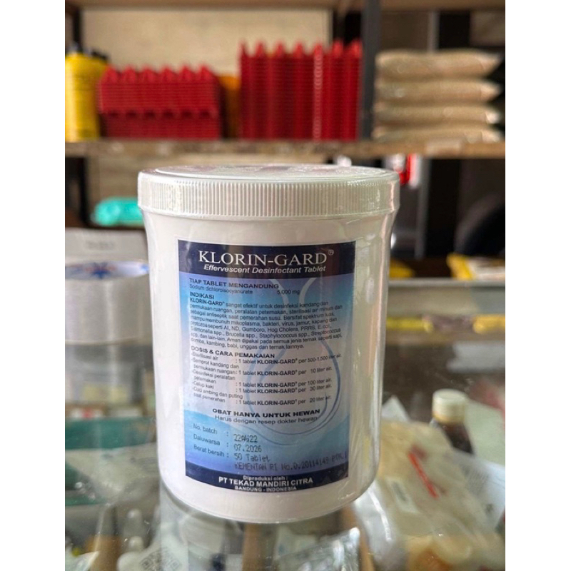 Klorin Gard harga per Tablet Klorin TMC